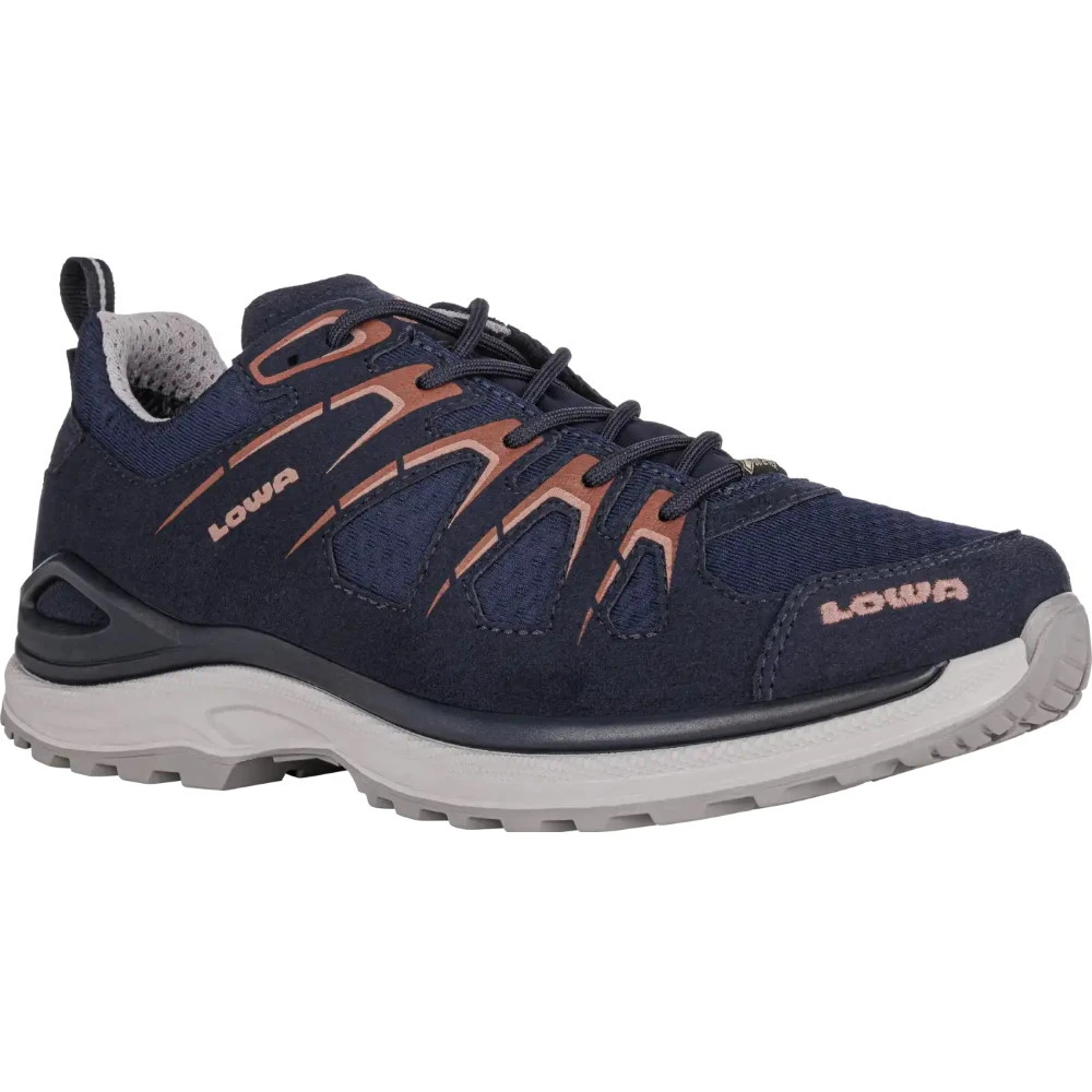 LOWA Innox Evo GTX Lo Women's Shoes - Navy/redwood 1 LOWA Innox Evo GTX Lo Women's Shoes - Navy/redwood