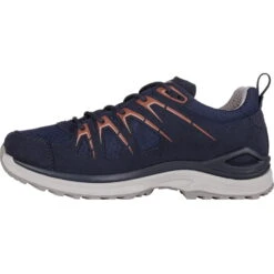 LOWA Innox Evo GTX Lo Women's Shoes - Navy/redwood 8 LOWA Innox Evo GTX Lo Women's Shoes - Navy/redwood -Lowa Trail Sales Store lowa 320616 5946 innox evo gtx lo ws navy redwood c 1565327