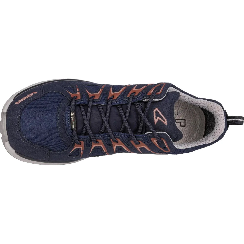 LOWA Innox Evo GTX Lo Women's Shoes - Navy/redwood 6 LOWA Innox Evo GTX Lo Women's Shoes - Navy/redwood - Image 6
