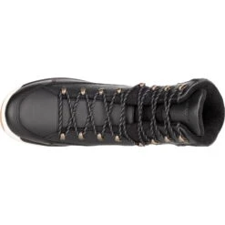 LOWA Renegade EVO Ice GTX Winter Boots - Black/honey -Lowa Trail Sales Store lowa 410950 9963 renegade evo ice gtx black honey e 1565697