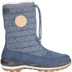 LOWA Fedaia GTX Women's Winter Boots - Steel Blue 7 LOWA Fedaia GTX Women's Winter Boots - Steel Blue -Lowa Trail Sales Store lowa 420416 0917 fedaia gtx ws steel blue a 1544255