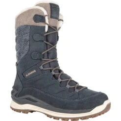 LOWA Barina Evo GTX Women's Winter Boots - Steel Blue/stone