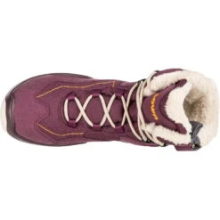 LOWA Lino GTX Kids Winter Shoes - Grape/panna (Size 36-40) -Lowa Trail Sales Store lowa 640530 3029 lino gtx grape panna e 1562307