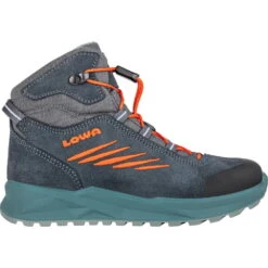LOWA Callisto GTX Mid Junior Kids Winter Boots - Steel Blue/flame (Size 36-40) 9 LOWA Callisto GTX Mid Junior Kids Winter Boots - Steel Blue/flame (Size 36-40) -Lowa Trail Sales Store lowa 640532 7925 callisto gtx mid junior steelblue flame a 1567097