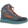 LOWA Callisto GTX Mid Junior Kids Winter Boots - Steel Blue/flame (Size 25-35)