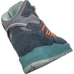 LOWA Callisto GTX Mid Junior Kids Winter Boots - Steel Blue/flame (Size 25-35) -Lowa Trail Sales Store lowa 640532 7925 callisto gtx mid junior steelblue flame d 1567094 1