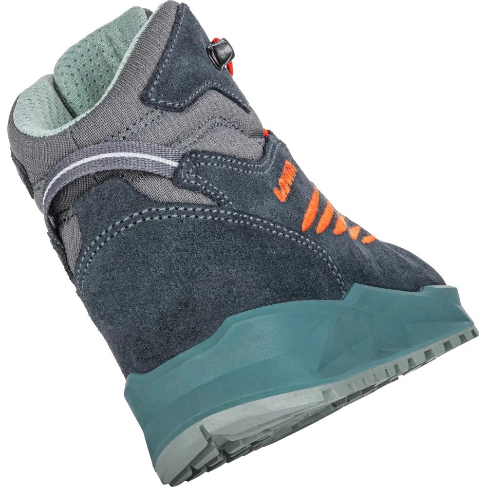 LOWA Callisto GTX Mid Junior Kids Winter Boots - Steel Blue/flame (Size 36-40) 5 LOWA Callisto GTX Mid Junior Kids Winter Boots - Steel Blue/flame (Size 36-40) - Image 5