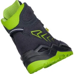 LOWA Firo GTX Kids Winter Shoes - Navy/lime (Size 25-35) -Lowa Trail Sales Store lowa 640559 6903 firo gtx navy lemon d 1546209