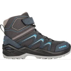 LOWA Maddox Warm GTX Mid Junior Kids Shoe - Steel Blue (Size 36-40) -Lowa Trail Sales Store lowa 640781 0917 maddox warm gtx mid a 1541009