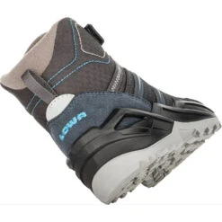 LOWA Maddox Warm GTX Mid Junior Kids Shoe - Steel Blue (Size 36-40) -Lowa Trail Sales Store lowa 640781 0917 maddox warm gtx mid d 1541007