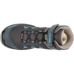 LOWA Maddox Warm GTX Mid Junior Kids Shoe - Steel Blue (Size 36-40) -Lowa Trail Sales Store lowa 640781 0917 maddox warm gtx mid e 1541008