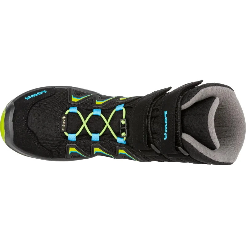 LOWA Maddox Warm GTX Hi Kids Shoe - Black/lime (Size 36-40) 5 LOWA Maddox Warm GTX Hi Kids Shoe - Black/lime (Size 36-40) - Image 5