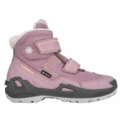 LOWA Milo GTX Mid Kids Winter Shoe - Rose/nude (Size 25-35)