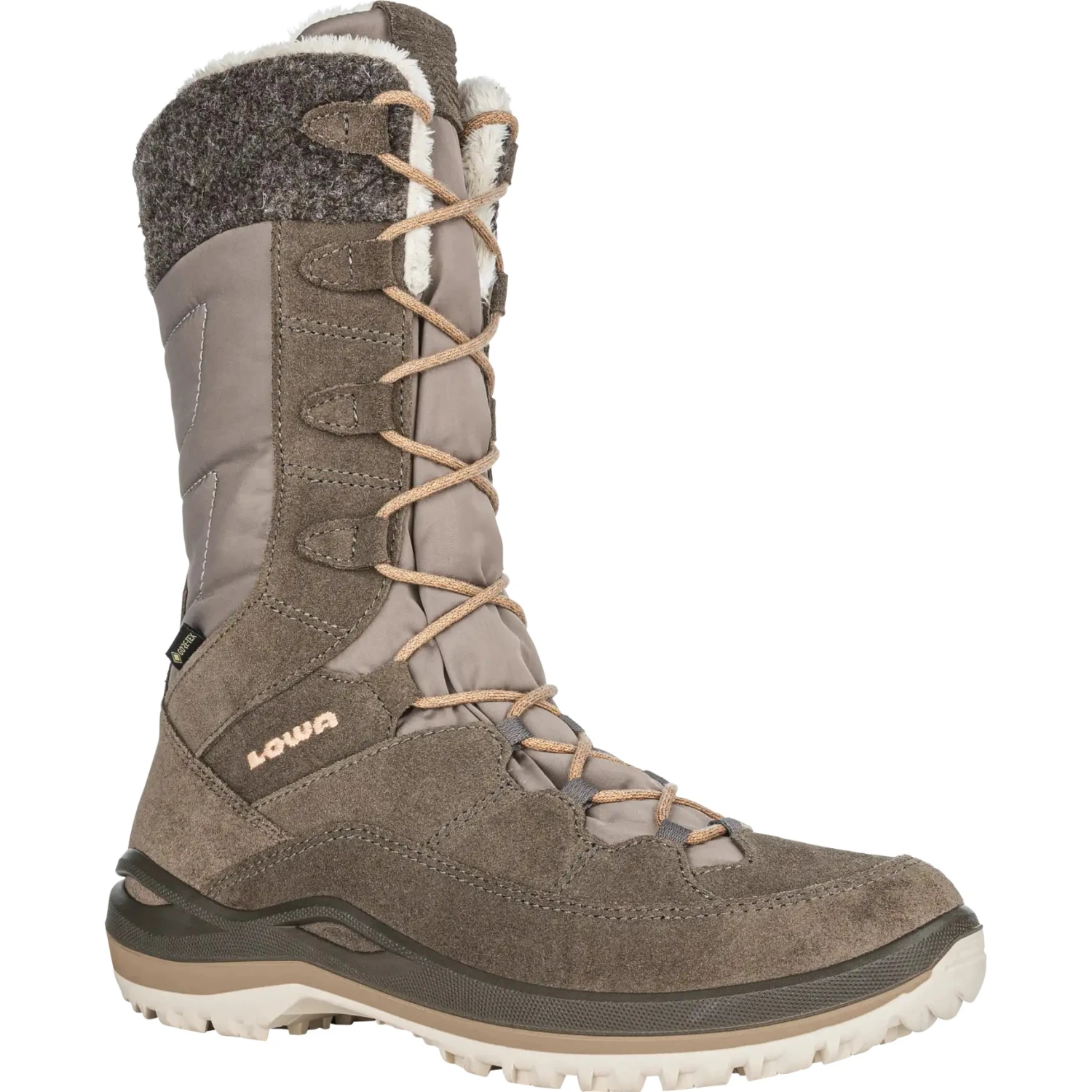 LOWA Alba III GTX Women's Winter Boots - Clove/apricot 2 LOWA Alba III GTX Women's Winter Boots - Clove/apricot - Image 2