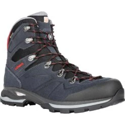 LOWA Baldo GTX Men's Trekking Boots - Navy/red -Lowa Trail Sales Store lowa baldo gtx 05 964584