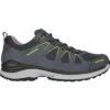 LOWA Innox Evo GTX Lo Shoes - Steel Blue/lime