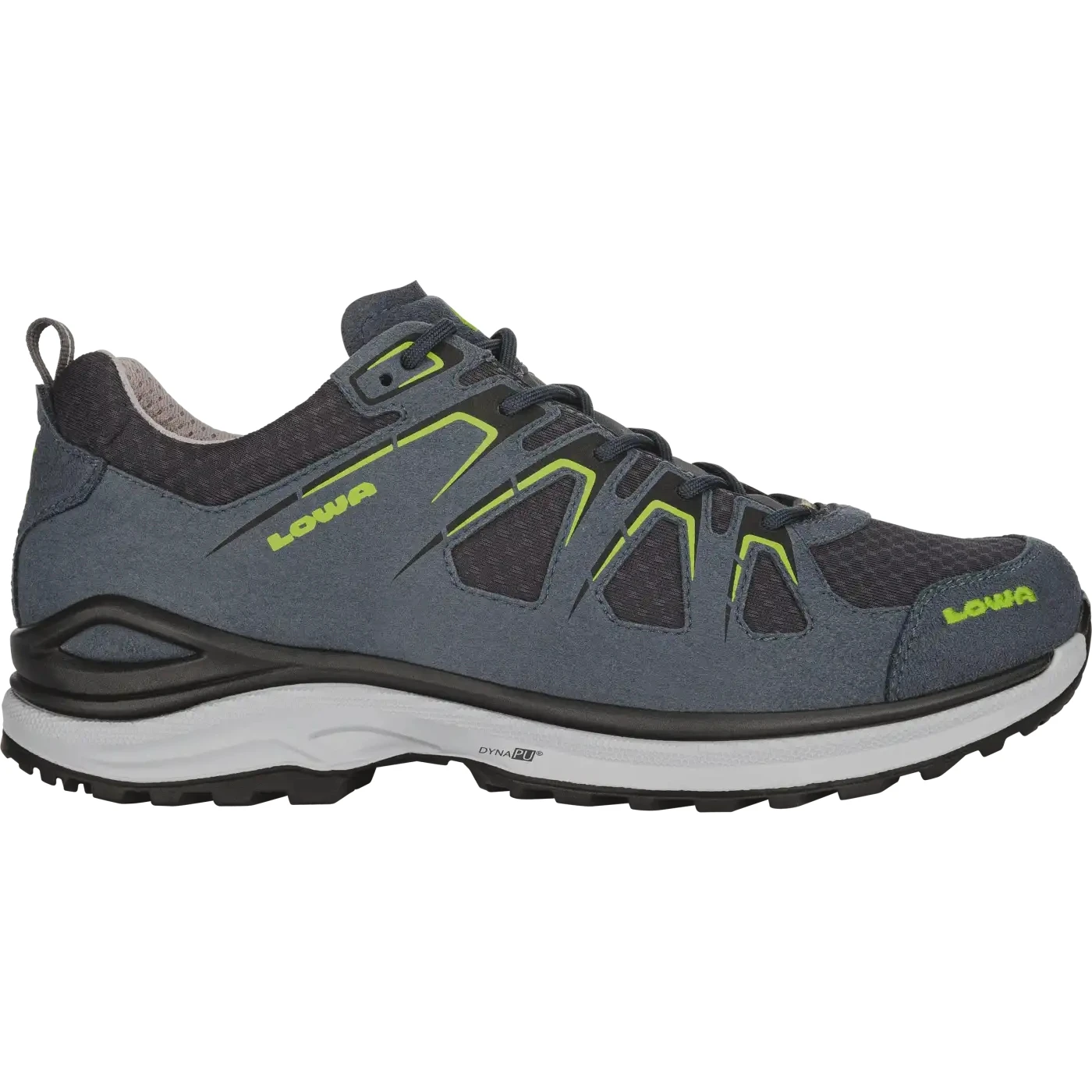 LOWA Innox Evo GTX Lo Shoes - Steel Blue/lime 1 LOWA Innox Evo GTX Lo Shoes - Steel Blue/lime