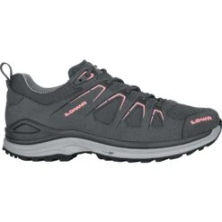 LOWA Innox Evo GTX Lo Women's Shoes - Asphalt/salmon