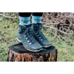 LOWA Innox Pro GTX Mid Women's Shoes - Anthracite/rosé -Lowa Trail Sales Store lowa innox pro gtx mid ws womens shoe steelblue salmon3 1019056