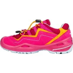 LOWA Robin Evo GTX Lo Kids Shoes - Fuchsia/mango (Size 27-35) -Lowa Trail Sales Store lowa robin evo gtx lo kids shoes fuchsia mango 2 1459836