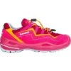 LOWA Robin Evo GTX Lo Kids Shoes - Fuchsia/mango (Size 27-35)