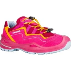 LOWA Robin Evo GTX Lo Kids Shoes - Fuchsia/mango (Size 27-35) -Lowa Trail Sales Store lowa robin evo gtx lo kids shoes fuchsia mango 4 1459834