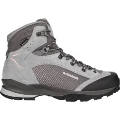 LOWA Tucana GTX Women's Hiking Boots - Grey/coral